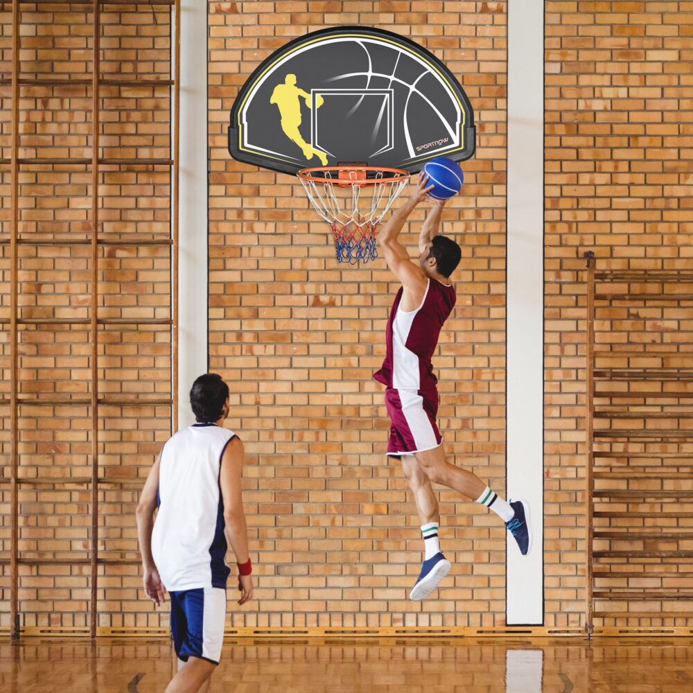 Canestro Basket per Bambini e Adulti da Indoor e Outdoor in Acciaio e PE 